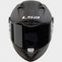 LS2 FF805 Thunder Caron GP Pro FIM Motorcycle Helmet - Matt Black